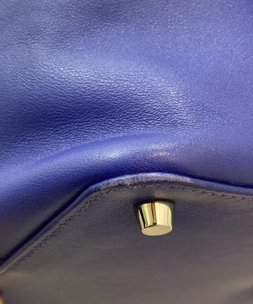 HERMES（エルメス）HERMES (エルメス) ツールボックス26 ブルーエルトリック サイズ:26の古着・服飾アイテム