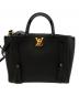 LOUIS VUITTON（ルイ ヴィトン）の古着「ロックミート/2WAYバッグ」｜ブラック