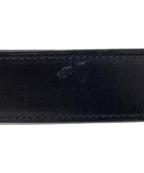 HERMES（エルメス）HERMES (エルメス) コンスタンス Hロゴレザーベルト ブラック サイズ:-の古着・服飾アイテム