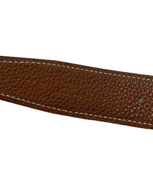 HERMES（エルメス）HERMES (エルメス) コンスタンス Hロゴレザーベルト ブラック サイズ:-の古着・服飾アイテム