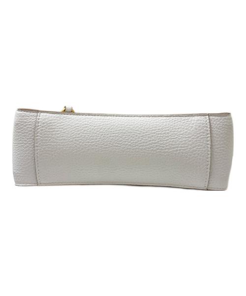 STELLA McCARTNEY（ステラマッカートニー）STELLA McCARTNEY (ステラマッカートニー) パンチングロゴショルダーバッグ ホワイトの古着・服飾アイテム