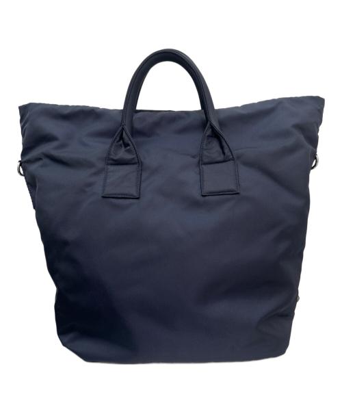 PRADA（プラダ）PRADA (プラダ) テスートダブル ネイビー×ブラックの古着・服飾アイテム