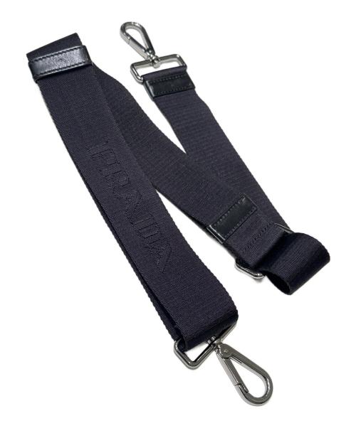 PRADA（プラダ）PRADA (プラダ) テスートダブル ネイビー×ブラックの古着・服飾アイテム