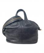 GIVENCHYジバンシィ）の古着「ナイチンゲール 2WAYバッグ」｜ブラック×ゴールド