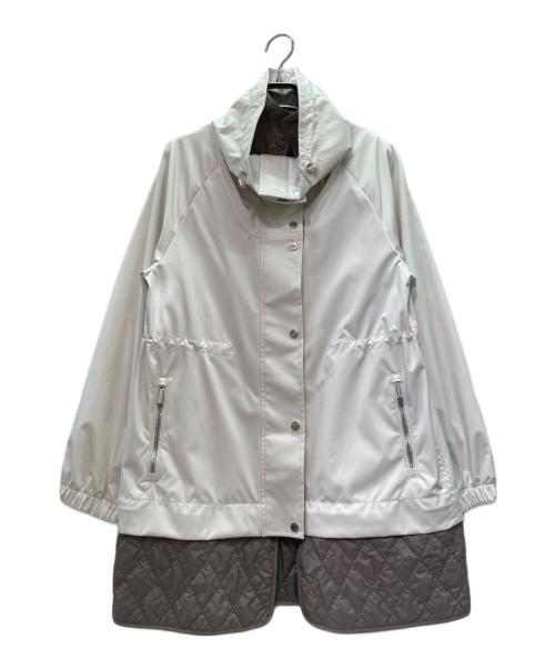 MOORER（ムーレー）MOORER (ムーレー) Romea-ADB レイヤード パーカーコート アイボリー サイズ:38の古着・服飾アイテム