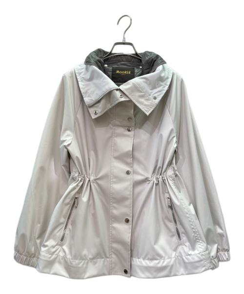 MOORER（ムーレー）MOORER (ムーレー) Romea-ADB レイヤード パーカーコート アイボリー サイズ:38の古着・服飾アイテム