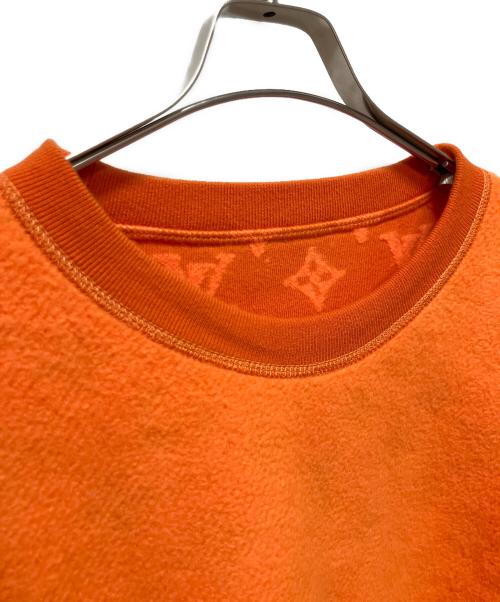LOUIS VUITTON（ルイ ヴィトン）LOUIS VUITTON (ルイ ヴィトン) モノグラムジャガードスウェット オレンジ サイズ:XXLの古着・服飾アイテム