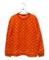 LOUIS VUITTON（ルイ ヴィトン）の古着「モノグラムジャガードスウェット」｜オレンジ