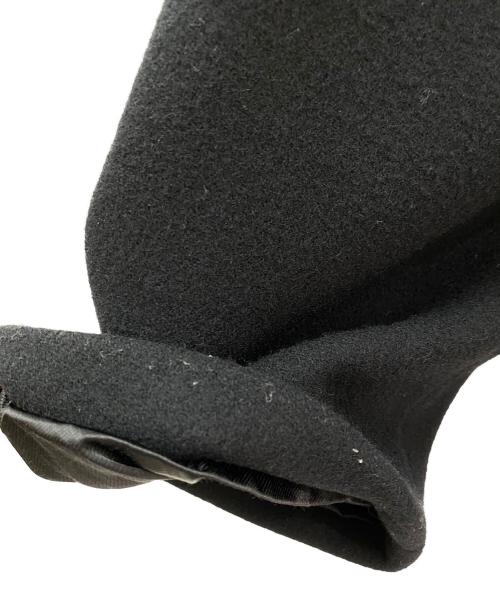 CELINE（セリーヌ）CELINE (セリーヌ) エッグシェイプ Pコート ブラック サイズ:34の古着・服飾アイテム