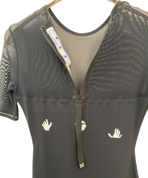 OFFWHITE（オフホワイト）OFFWHITE (オフホワイト) Short sleeve dress ブラック サイズ:XSの古着・服飾アイテム