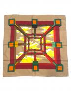 HERMESエルメス）の古着「カレ90 A.M.CASSANDRE」｜ベージュ