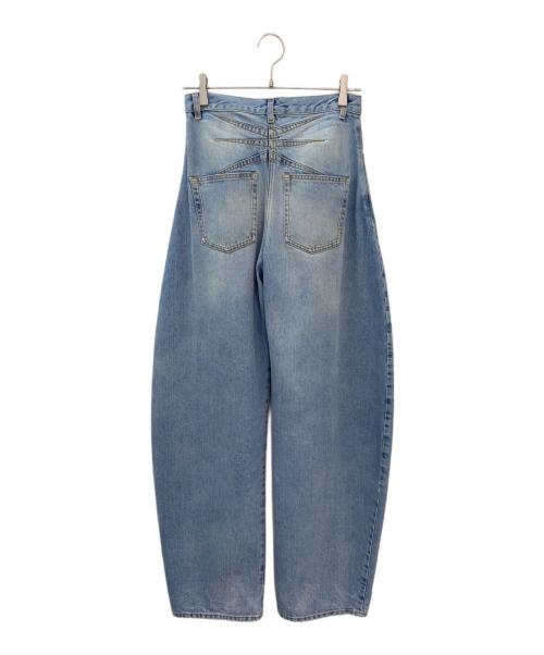 ALAIA（アライア）ALAIA (アライア) ラウンドジーンズ スカイブルー サイズ:38の古着・服飾アイテム