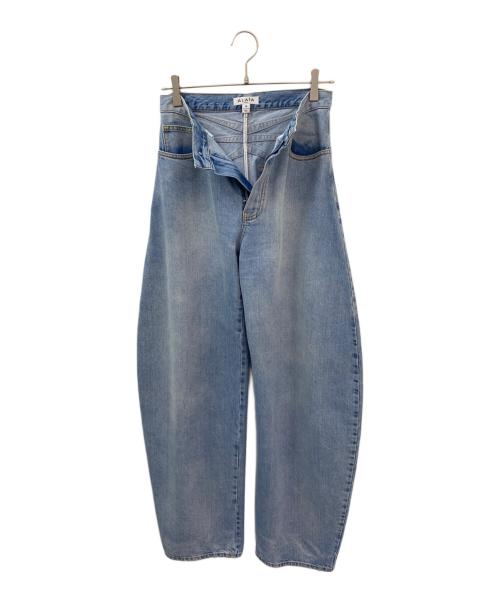 ALAIA（アライア）ALAIA (アライア) ラウンドジーンズ スカイブルー サイズ:38の古着・服飾アイテム