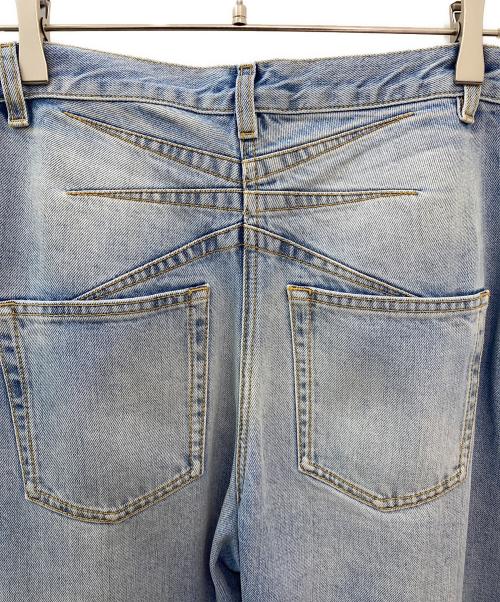 ALAIA（アライア）ALAIA (アライア) ラウンドジーンズ スカイブルー サイズ:38の古着・服飾アイテム