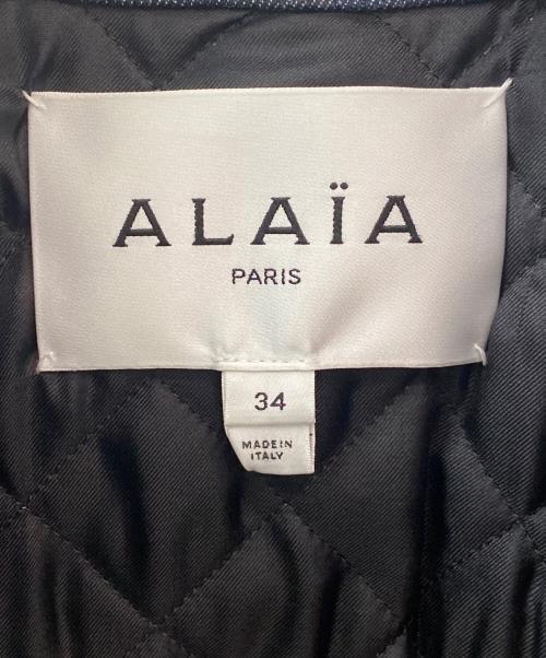 ALAIA（アライア）ALAIA (アライア) デニムブルゾン ネイビー サイズ:34の古着・服飾アイテム