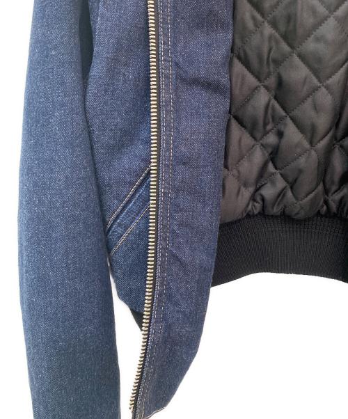 ALAIA（アライア）ALAIA (アライア) デニムブルゾン ネイビー サイズ:34の古着・服飾アイテム
