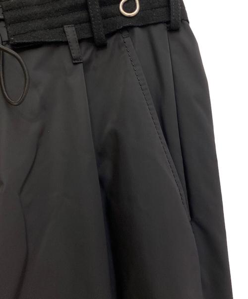 sacai（サカイ）sacai (サカイ) 22AW Sports Mix Pants（スポーツミックスパンツ） ブラック サイズ:4の古着・服飾アイテム