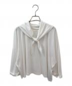 MM6 Maison Margielaエムエムシックスメゾンマルジェラ）の古着「セーラーカラーカットソー」｜ホワイト