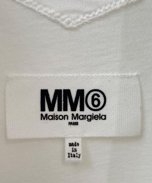 MM6 Maison Margiela（エムエムシックスメゾンマルジェラ）MM6 Maison Margiela (エムエムシックスメゾンマルジェラ) セーラーカラーカットソー ホワイト サイズ:Sの古着・服飾アイテム