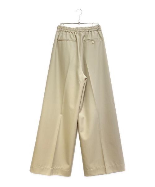 MM6 Maison Margiela（エムエムシックスメゾンマルジェラ）MM6 Maison Margiela (エムエムシックスメゾンマルジェラ) ウエストバンドトラウザー カーキ サイズ:44の古着・服飾アイテム