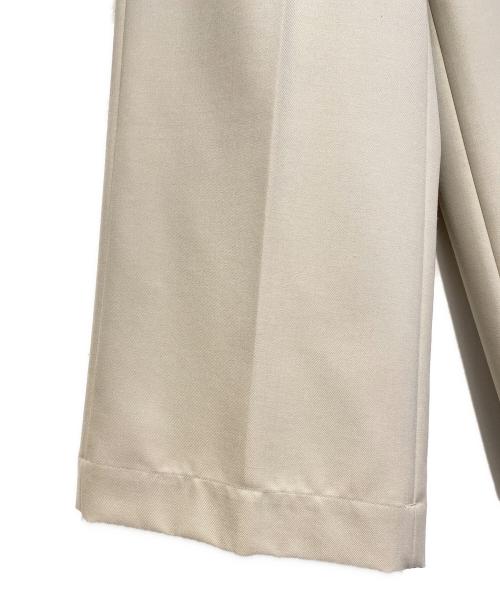 MM6 Maison Margiela（エムエムシックスメゾンマルジェラ）MM6 Maison Margiela (エムエムシックスメゾンマルジェラ) ウエストバンドトラウザー カーキ サイズ:44の古着・服飾アイテム