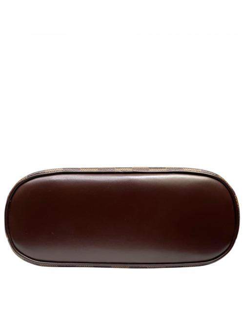 LOUIS VUITTON（ルイ ヴィトン）LOUIS VUITTON (ルイ ヴィトン) サリア・ミニ ダミエ ブラウン サイズ:ミニの古着・服飾アイテム