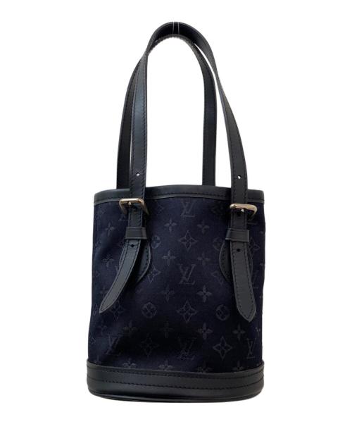 LOUIS VUITTON（ルイ ヴィトン）LOUIS VUITTON (ルイ ヴィトン) リトルバケット ブラックの古着・服飾アイテム