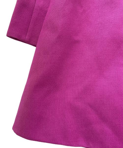 LOUIS VUITTON（ルイ ヴィトン）LOUIS VUITTON (ルイ ヴィトン) シルク混ベルテットコート ショッキングピンク サイズ:38の古着・服飾アイテム