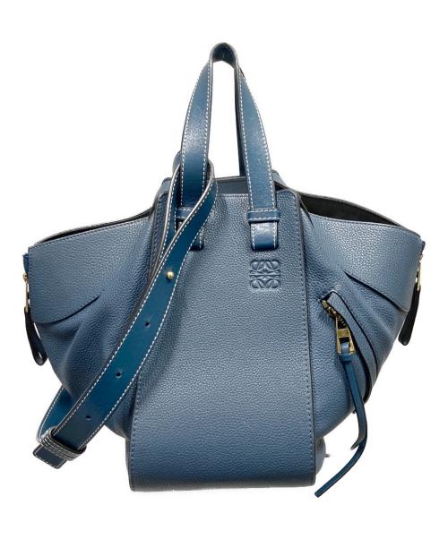 LOEWE（ロエベ）LOEWE (ロエベ) LOEWE HAMMOCK SMALL/ハンモックバッグ スモール ブルー サイズ:スモールの古着・服飾アイテム