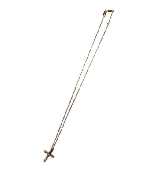 AHKAH（アーカー）AHKAH (アーカー) クロスダイヤモンドネックレスの古着・服飾アイテム