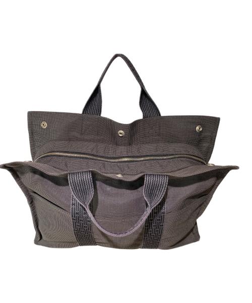 HERMES（エルメス）HERMES (エルメス) エールラインMM グレー×ブラック サイズ:MMの古着・服飾アイテム