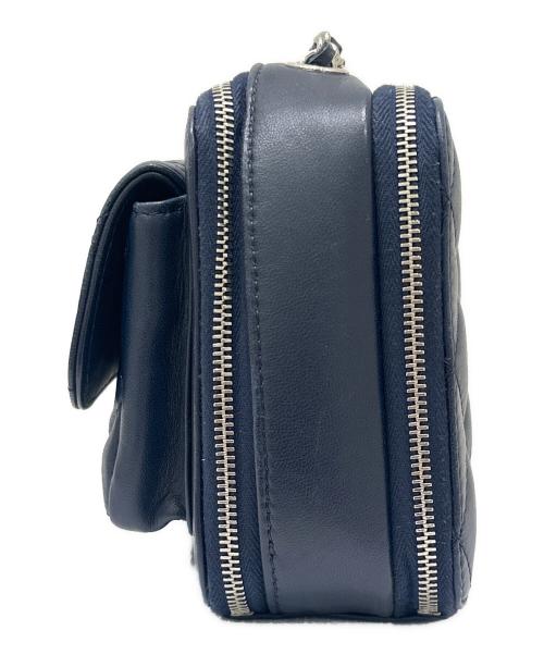 CHANEL（シャネル）CHANEL (シャネル) ショルダーバッグ ネイビーの古着・服飾アイテム