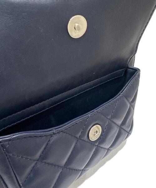 CHANEL（シャネル）CHANEL (シャネル) ショルダーバッグ ネイビーの古着・服飾アイテム
