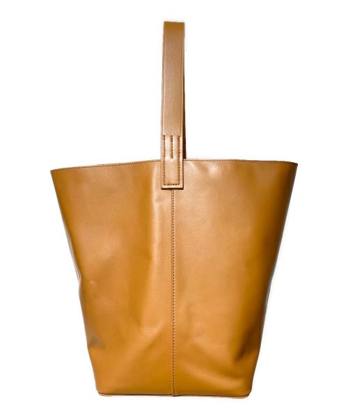 AURALEE（オーラリー）AURALEE (オーラリー) Aeta (アエタ) LEATHER SHOULDER BAG（レザーショルダーバッグ） ブラウンの古着・服飾アイテム