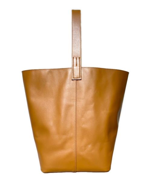 AURALEE（オーラリー）AURALEE (オーラリー) Aeta (アエタ) LEATHER SHOULDER BAG（レザーショルダーバッグ） ブラウンの古着・服飾アイテム
