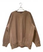 AURALEEオーラリー）の古着「23AW SUPER MILLED SWEAT P/O」｜ブラウン