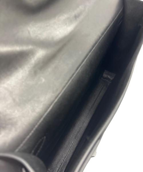 HERMES（エルメス）HERMES (エルメス) Kelly Depeches 36 ケリーデペッシュ 36 カラーマティック ブラック×ブルー サイズ:36の古着・服飾アイテム