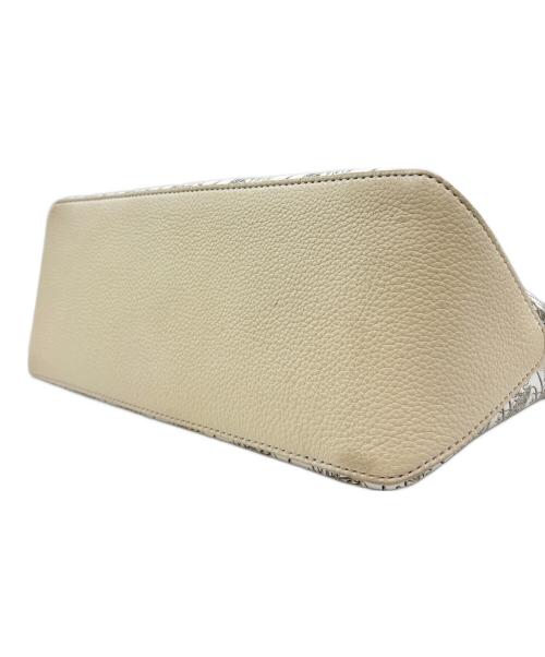 Berluti（ベルルッティ）Berluti (ベルルッティ) トゥジュール XS トワル・マルブフ トート ホワイト サイズ:XSの古着・服飾アイテム