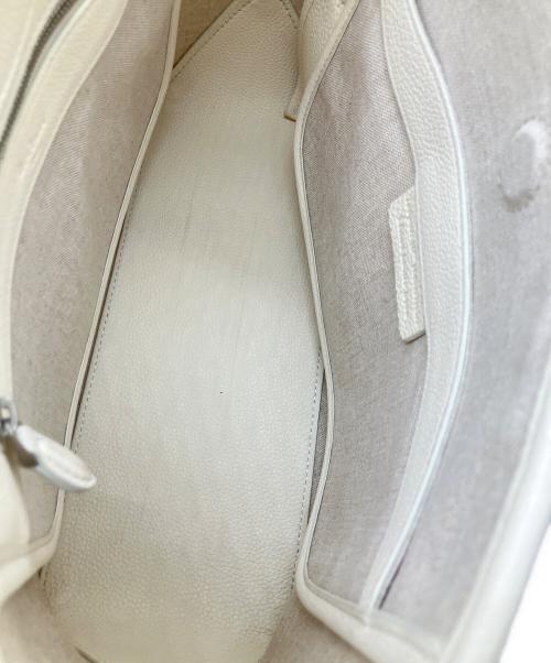 Berluti（ベルルッティ）Berluti (ベルルッティ) トゥジュール XS トワル・マルブフ トート ホワイト サイズ:XSの古着・服飾アイテム