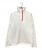 PRADA SPORTSプラダスポーツ）の古着「ハーフジップシャツ」｜ホワイト
