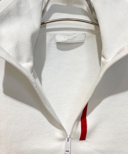 PRADA SPORTS（プラダスポーツ）PRADA SPORTS (プラダスポーツ) 18AW Runway Knit Tech Top（ランウェイニットテックトップ） ホワイト サイズ:46の古着・服飾アイテム
