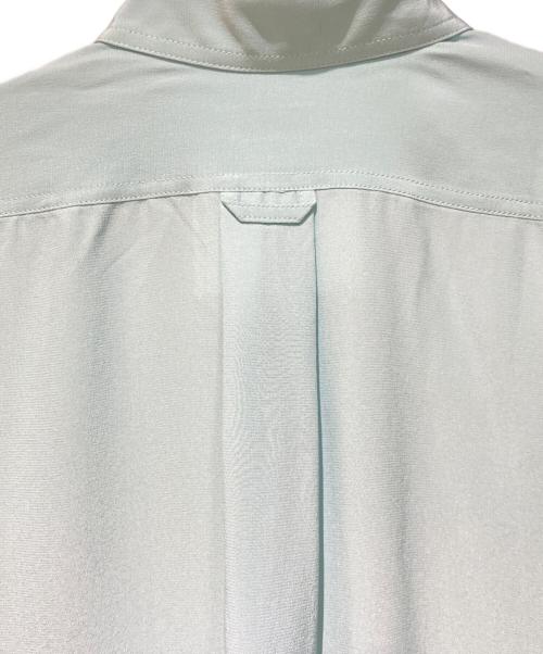 CHANEL（シャネル）CHANEL (シャネル) 金ボタンシルクシャツ スカイブルー サイズ:44の古着・服飾アイテム