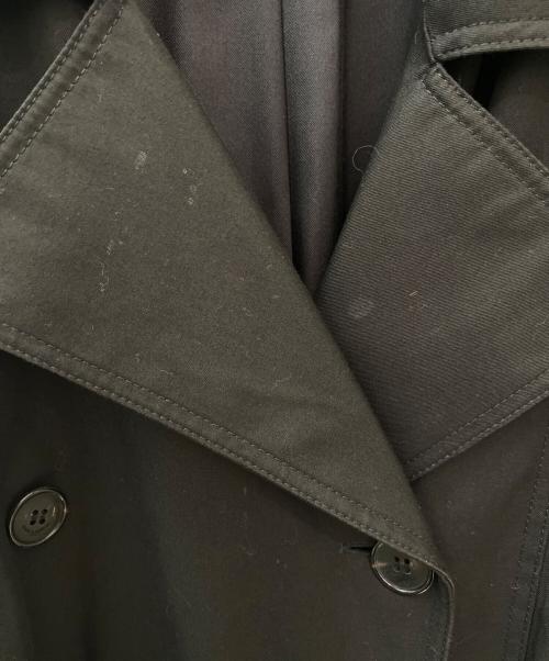 Saint Laurent Paris（サンローランパリ）Saint Laurent Paris (サンローランパリ) トレンチコート ブラック サイズ:36の古着・服飾アイテム
