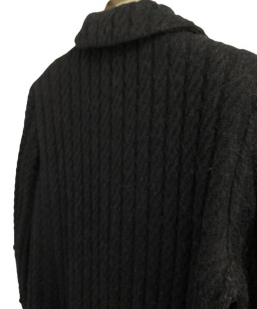 CHANEL（シャネル）CHANEL (シャネル) ウールアルパカロングコート ネイビー サイズ:38の古着・服飾アイテム