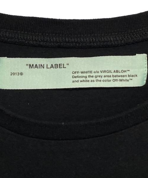 OFFWHITE（オフホワイト）OFFWHITE (オフホワイト) Tシャツ ブラック サイズ:Lの古着・服飾アイテム