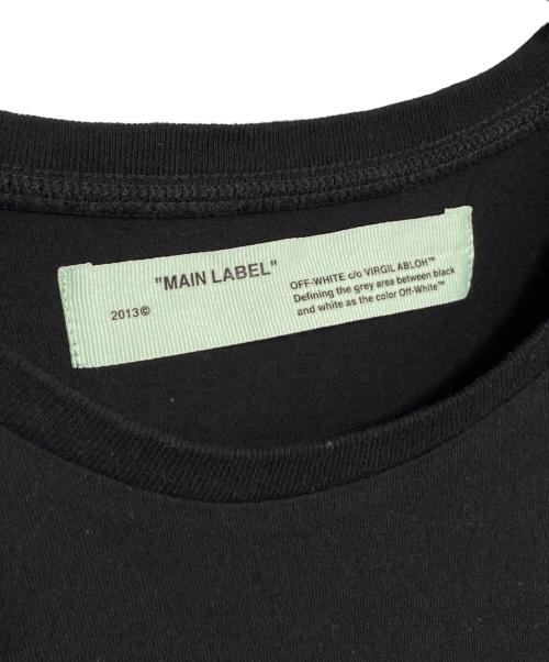 OFFWHITE（オフホワイト）OFFWHITE (オフホワイト) Tシャツ ブラック サイズ:Lの古着・服飾アイテム