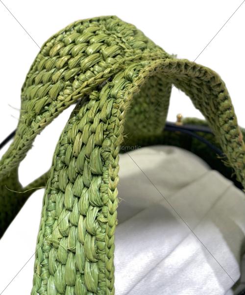 LOEWE（ロエベ）LOEWE (ロエベ) ロエベフォント トート スモール グリーン サイズ:スモールの古着・服飾アイテム