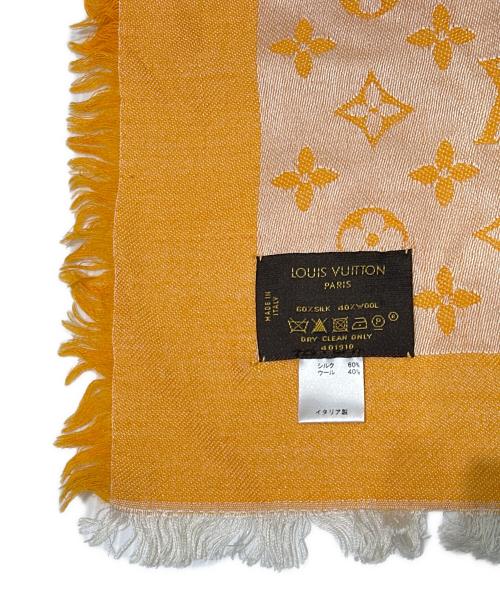 LOUIS VUITTON（ルイ ヴィトン）LOUIS VUITTON (ルイ ヴィトン) モノグラムストール オレンジの古着・服飾アイテム