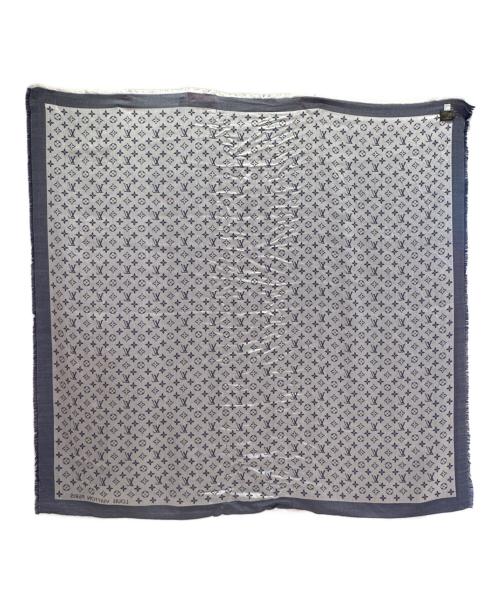 LOUIS VUITTON（ルイ ヴィトン）LOUIS VUITTON (ルイ ヴィトン) モノグラムストール ネイビーの古着・服飾アイテム