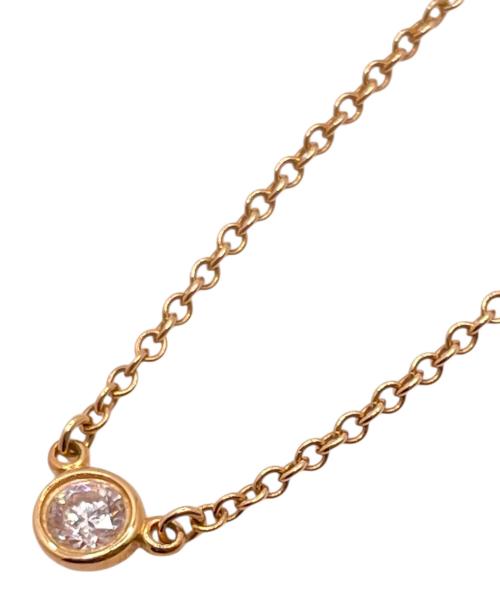 TIFFANY & Co.（ティファニー）TIFFANY & Co. (ティファニー) バイザヤード 1Pダイヤモンドネックレス サイズ:40.5cmの古着・服飾アイテム